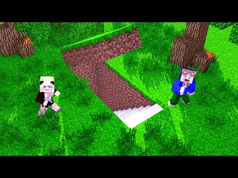 WIR FINDEN EINE GEHEIME TÜR IN MINECRAFT!