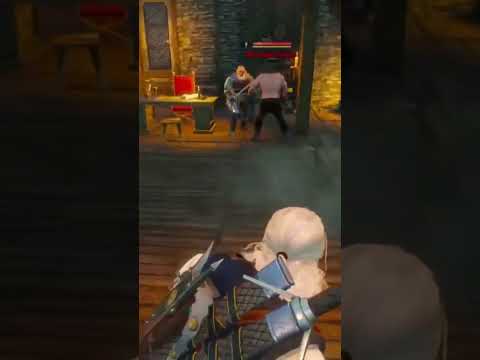 Witcher 3 Wild Hunt Taking Out Menge
