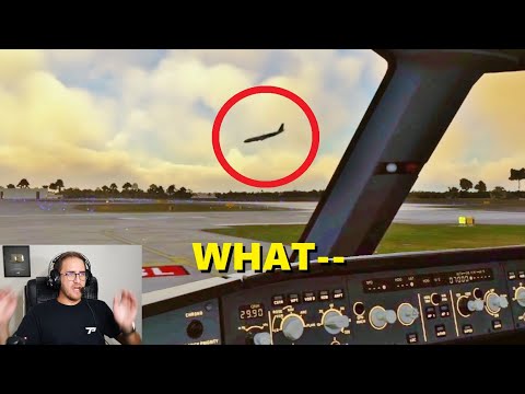 Witnessing a CRASH in Microsoft Flight Simulator! (VATSIM) A320neo in Orlando