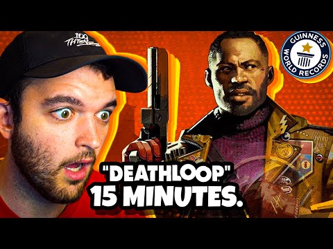 WORLD RECORD PERFECT "DEATHLOOP" SPEEDRUN in 15 MINUTES!!! (insane)