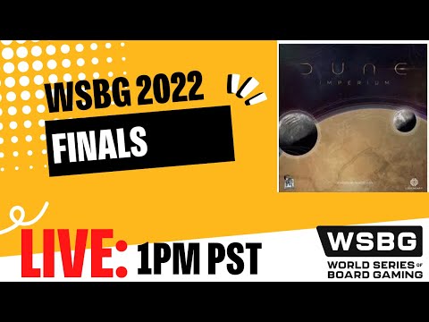 World Series of Board Gaming – GRAND FINAL – DUNE IMPERIUM – Win $25,000 playing board games!