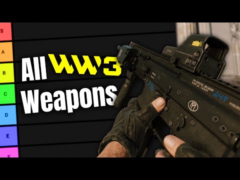 World War 3 Weapons Tier List