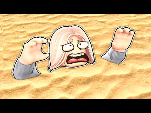WPADŁAM W RUCHOME PIASKI w ROBLOX! CZY PRZETRWAM?! (Quicksand)