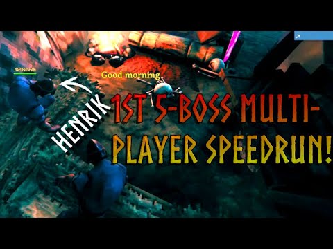 [WR] Valheim Multiplayer Speedrun!!! | 5-Boss NGRSG | With @Henrik |  3:35:11