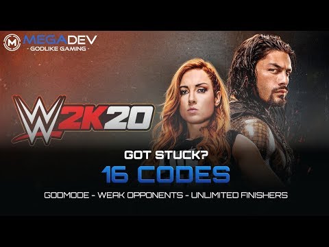 WWE 2K20 Cheats: Godmode, Weak Opponent, Unlimited Finishers, … | Trainer by MegaDev