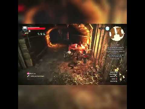 Wyvern is a Creature / Monster in The Witcher 3 Wild Hunt #shorts mas o wyvern entrou na parede kkkk