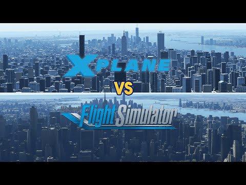 X-PLANE 12 vs Microsoft Flight Simulator – HOW WILL THE DEFAULT SCENERY STACK UP?