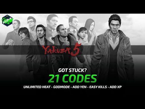 YAKUZA 5 REMASTERED Cheats: Add Yen, Unlimited Heat, Godmode, Easy Kills, … | Trainer by PLITCH