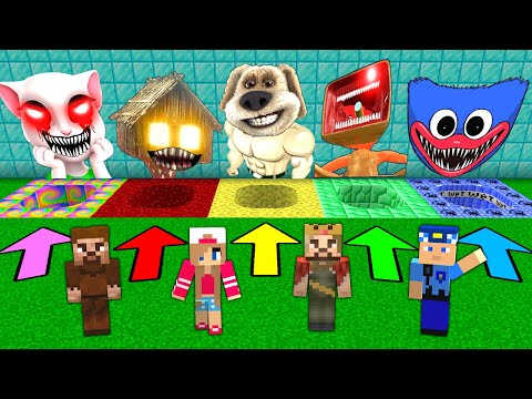YANLIŞ KORKUNÇ MAĞARAYI SEÇERSEN ÖLÜRSÜN! 😱 – Minecraft