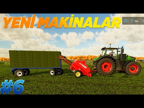 YENİ MOD EKİPMANLARLA BALYA ARTIK ÇOK KOLAY | FARMİNG SİMULATOR 2022 | fs 22 | vadinin sahibi