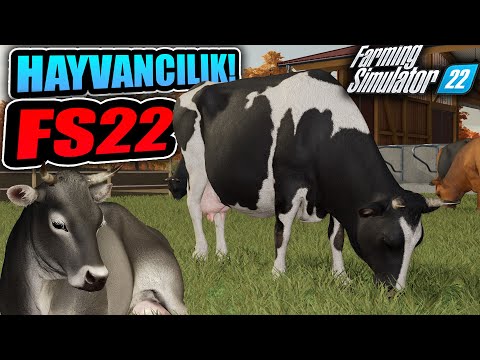 YENİ MODEL İNEKLER :) // FARMING SIMULATOR 2022