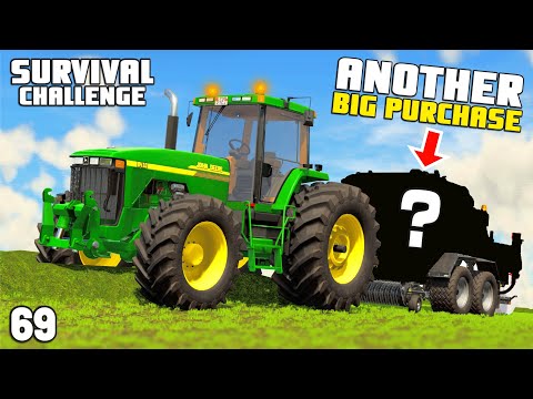YET ANOTHER SURPRISE PURCHASE! | Survival Challenge | Farming Simulator 22 – EP 69