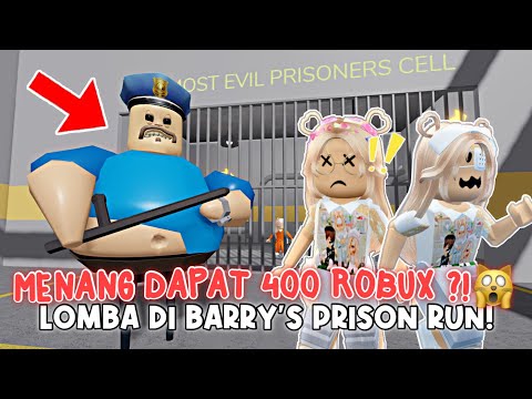 YG BERHASIL KABUR DARI POLISI RAKSASA DAPAT 400 ROBUXX ?!?😬😍 | Roblox Indonesia 🇮🇩 |