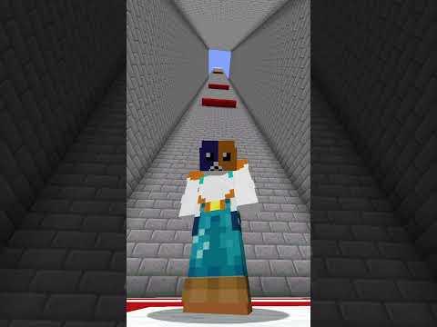 Z JAKIEJ WYSOKOŚCI MOŻESZ SPAŚĆ w Minecraft! #shorts