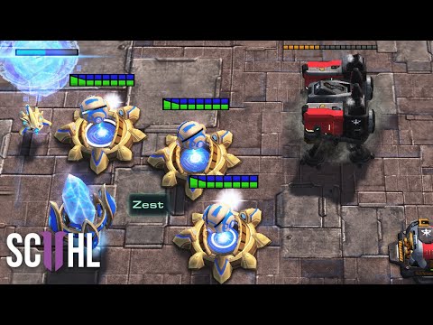 Zest' GENIUS Cannon Rush – Starcraft 2: Zest vs. Ryung