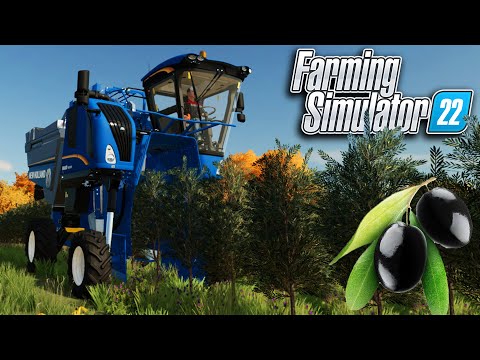 ZEYTİN EKİMİ VE HASADI // Farming Simulator 2022 #82