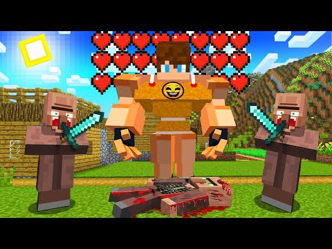 ZMIENIŁEM SIĘ W MEGA BOSSA vs VILLAGER w Minecraft! ZOSTAŁEM MUTANTEM!