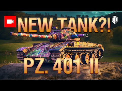 Pz. 401-II – New 90° Barrel Mechanic in Action