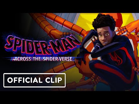 Spider-Man: Across The Spider-Verse: Exclusive Clip (2023) Shameik Moore, Oscar Isaac