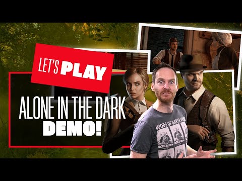 Let’s Play the Alone in the Dark Demo! Alone in the dark PS5 gameplay!
