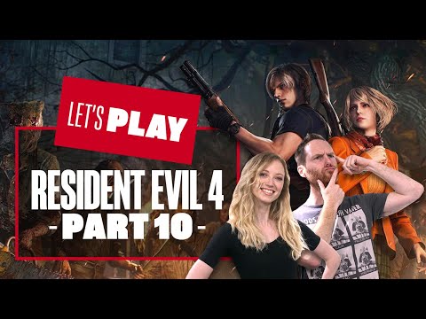 Let’s Play Resident Evil 4 Remake PART 10 – JET ON OUT OF HERE! RESIDENT EVIL 4 REMAKE PS5 GAMEPLAY