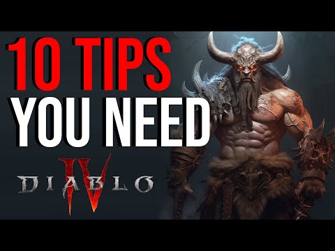 10 Tips You NEED Before Playing Diablo 4
