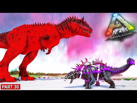 1000 Billion Heath Carcha Boss Fight 🔥😱😱🔥 : Ark Dragon Hunter : ARK Survival Evolved : Part 30