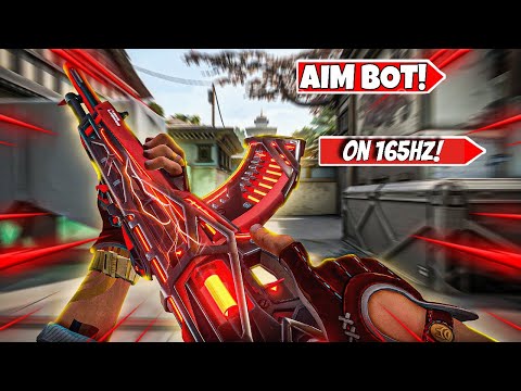 165hrs of AIMLABS on 165hz VALORANT