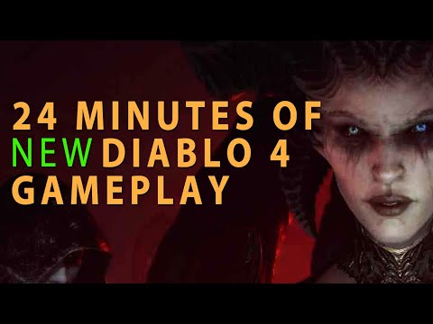 24 Minutes of new Diablo 4 Gameplay – December 2022