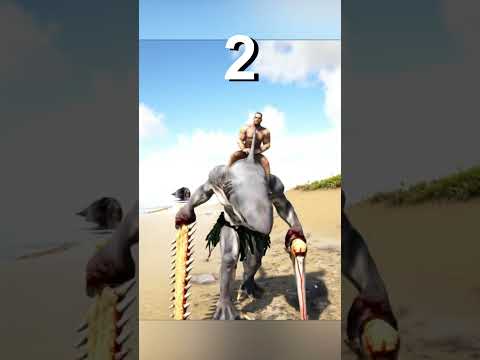3 CREATURE MOD HUMANOID DI GAME ARK SURVIVAL EVOLVED #shorts