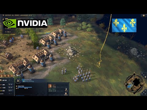Age of Empires 4 – 1v1 French vs French Fast Win | Multiplayer Gameplay
