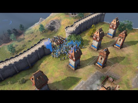 Age of Empires 4 – 1v1 ME vs HARD AI