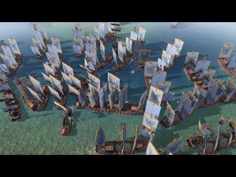 Age of Empires 4 – 1v1 NAVAL WARFARE UNLIMITED POPULATION