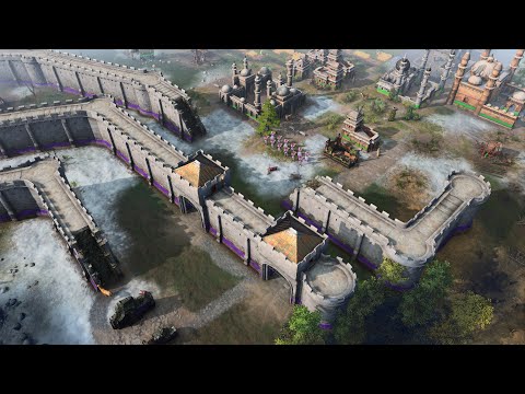 Age of Empires 4 – 3v3 BLACK FOREST WONDER DEFENSE | Multiplayer Gameplay