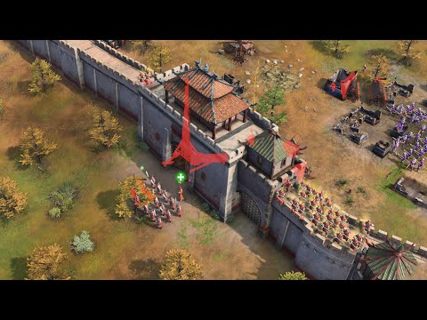 Age of Empires 4 – 3v3 LARGE UNSTOPPABLE ASSAULT | Multiplayer Gameplay