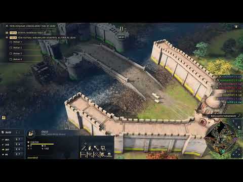 Age Of Empires 4 , 4 vs 4 Win Gameplay (no commentary) #166