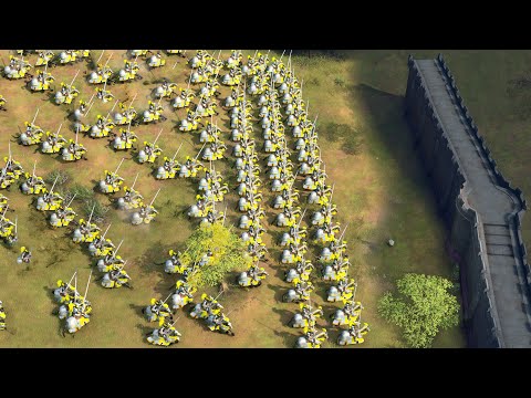 Age of Empires 4 – 4v4 MASSIVE OVERWHELMING FORCE | Multiplayer Gameplay