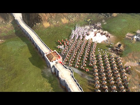 Age of Empires 4 – 4v4 MASSIVE SIEGES ON MULTIPLE FRONTS | Multiplayer Gameplay