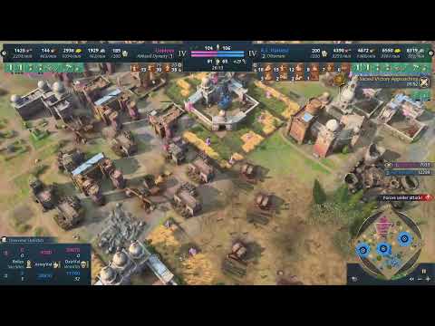 Age of Empires 4 – Beating the Absurd AI without Cheese or Early Trade (Abbasid vs. Ottomans)