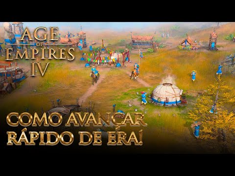 AGE OF EMPIRES 4 – COMO AVANÇAR RÁPIDO DE ERA! DICA DE OURO NA ARTE DA GUERRA