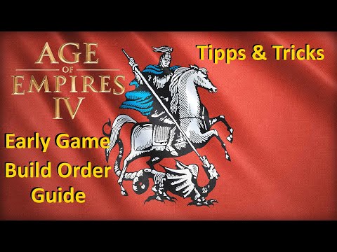 Age of Empires 4: Early Game Build Order Guide | Rus | Tipps & Tricks Tutorial [Deutsch]