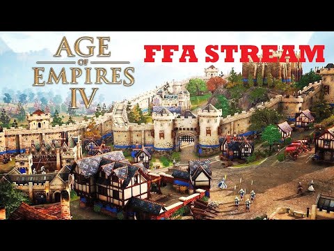 Age Of Empires 4 FFA Multiplayer Stream!