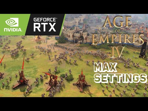 Age Of Empires 4 Max Settings Gameplay | NVIDIA RTX 3060 Ti