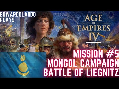 [Age of Empires 4] Mongol Campaign Mission #5 – Liegnitz, No Commentary