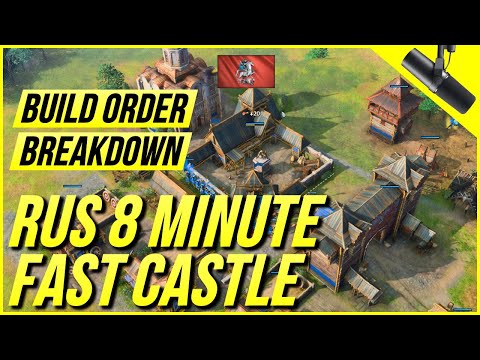 Age of Empires 4 – The Rus Fast Castle