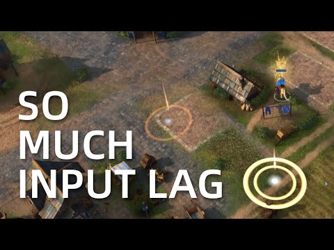 Age of Empires 4 was built on a laggy game engine