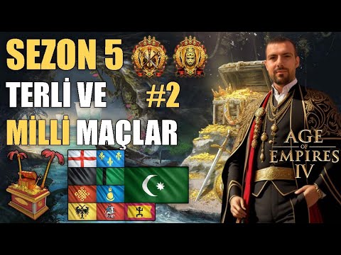 Age of Empires IV Terli ve Milli Maçlar – Sezon 5 Pratikleri | AoE4 Oynayış Sezon 5 #2