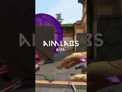 Aim training in game or Aimlabs? | #valorant #shorts