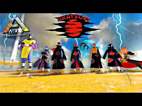 AKATSUKI DESTROYING ARK WORLD 😲 | ARK Survival Evolved – NARUTO STORY #1 | IamBolt Gaming