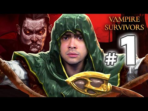 alanzoka jogando Vampire Survivors – #1
